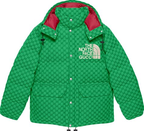 gucci x north face green|The North Face x Gucci.